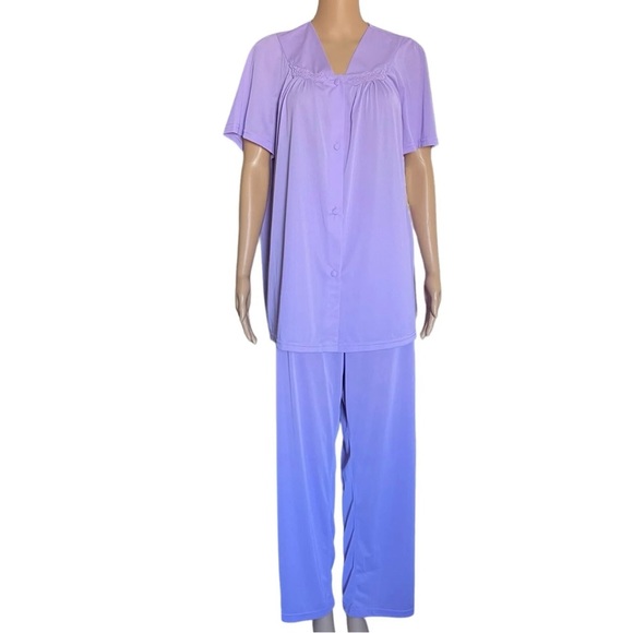 Líssome pijamas 2 pc set Woman’s Size L purple - Picture 1 of 10
